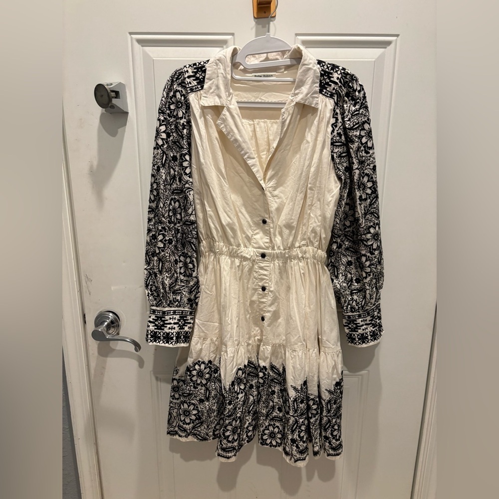 Roller Rabbit Roberta Embroidered dress xs